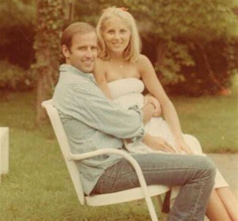 In the first old photo, Biden who was then a senator for Delaware can be seen holding Jill close to him as they posed for the camera. . Jill biden pictures young